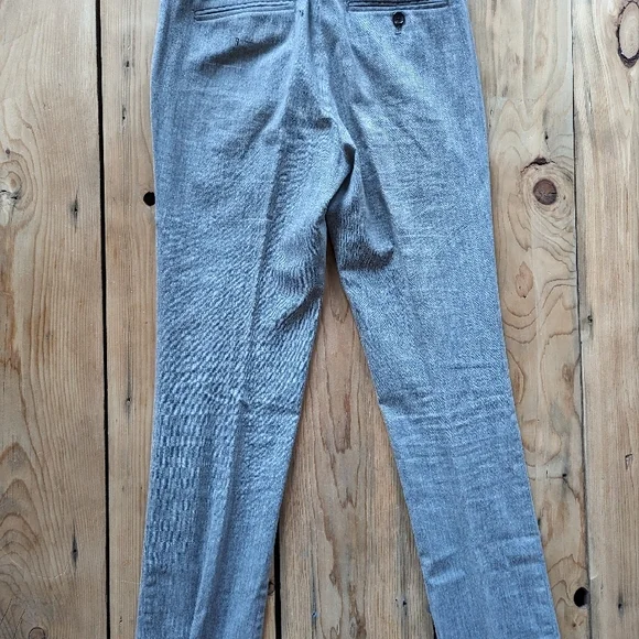 Used like new J.Crew Crew Cuts Ludlow Light Grey Cotton Suit (size 12).